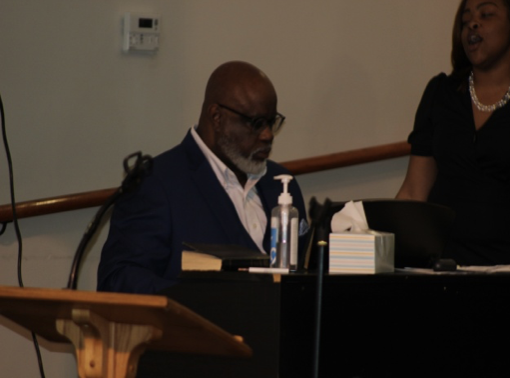 Organ/Piano/Drums/Guitar:  Bishop Marquis Powell
